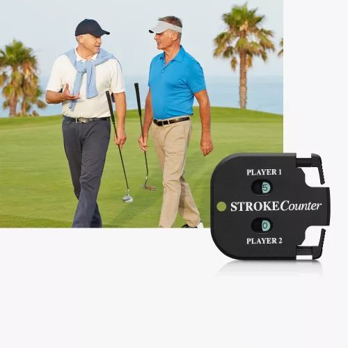 Tabela scor pentru jocuri de golf si mini golf, Kwmobile, Negru, Plastic, 57894.01