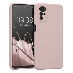   Husa Kwmobile pentru Motorola Moto G22, Silicon, Crem, 58207.10