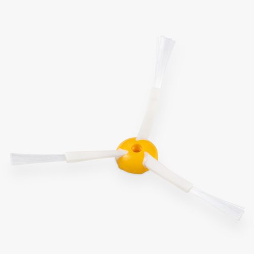 Set 6 Perii laterale pentru aspirator iRobot Roomba 700/Roomba 600/Roomba 500, Kwmobile, Alb/Galben, Plastic, 49136.02