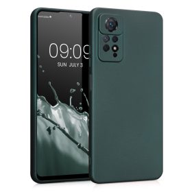   Husa Kwmobile pentru Xiaomi Redmi Note 11 Pro/Redmi Note 11 Pro 5G, Silicon, Verde, 58650.14