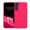 Husa Kwmobile pentru Samsung Galaxy S22 Plus, Silicon, Roz, 56761.77