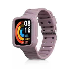   Curea pentru Xiaomi Mi Watch Lite/Redmi Watch, Kwmobile, Mov, Silicon, 58886.192