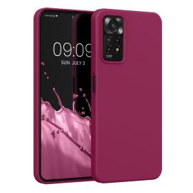   Husa Kwmobile pentru Xiaomi Redmi Note 11 Pro/Redmi Note 11 Pro 5G, Silicon, Violet, 57373.100