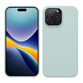   Husa Kwmobile pentru Apple iPhone 14 Pro Max, Silicon, Verde, 59074.200