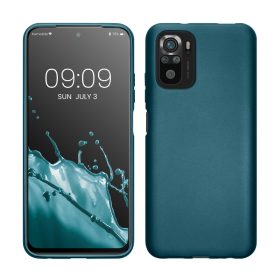   Husa Kwmobile pentru Xiaomi Redmi Note 10/Redmi Note 10S, Verde, Silicon, 54542.251