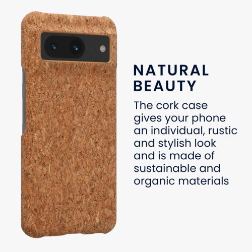 Husa Kwmobile pentru Google Pixel 8, Maro deschis, Pluta, 61877.24