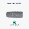 Husa Kwmobile pentru JBL Flip 6/Flip 5, Negru, Silicon, KWM000024SO001C