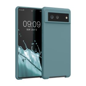   Husa Kwmobile pentru Google Pixel 6, Verde inchis, Silicon, KWM000013EZ058C