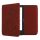 Husa Kwmobile pentru Kobo Clara 2E, Rosu inchis, Piele ecologica, KWM000017UJ009C