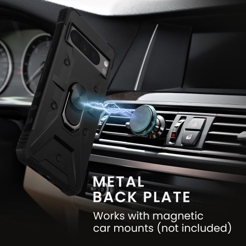 Husa Kwmobile pentru Google Pixel 8 Pro, Negru, Plastic, KWM000020JL001C