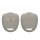 Husa Cheie Auto Kwmobile pentru Mitsubishi 2 Butoane, Gri, Silicon, KWM000008JC004C