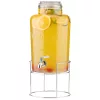 Dozator bauturi Navaris, 8L, cu stand metalic si robinet inox, sticla, NAV0000111Q002C