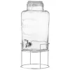 Dozator bauturi Navaris, 8L, cu stand metalic si robinet inox, sticla, NAV0000111Q002C