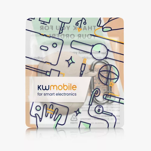 Husa Casti Kwmobile pentru Google Pixel Buds Pro, Bej, Silicon, KWM0000259E002C