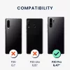 Husa Kwmobile pentru Huawei P30 Pro, Roz inchis, Silicon, KWM000009MI015C