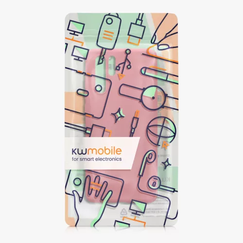 Husa Kwmobile pentru Huawei P30 Pro, Roz inchis, Silicon, KWM000009MI015C