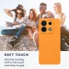 Husa Kwmobile pentru Xiaomi Redmi Note 13 Pro 5G, Portocaliu, Silicon, KWM000020LD026C