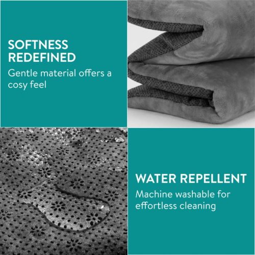 Patura termica pentru animale Navaris, autoincalzire, 100x70 cm, NAV0000422E001C