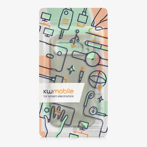 Husa Kwmobile pentru Google Pixel 9 Pro XL, Verde deschis, Silicon, KWM000020PU007C