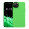 Husa Kwmobile pentru Apple iPhone 15 Plus, Verde, Silicon, KWM000020CB010C