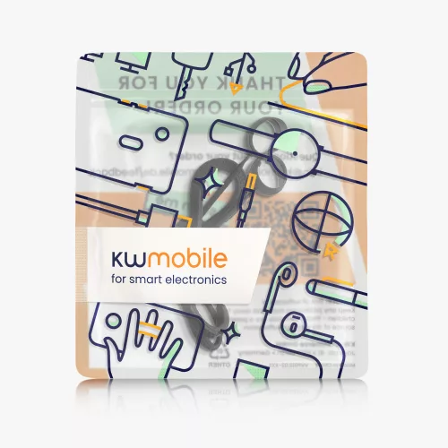 Curea pentru casti JBL Live 300TWS, Kwmobile, Negru, Silicon, 59279.01