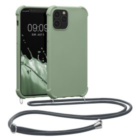   Husa Kwmobile pentru Apple iPhone 12/iPhone 12 Pro, Silicon, Verde, 53840.172
