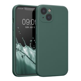   Husa Kwmobile pentru Apple iPhone 13, Silicon, Verde, 59359.166