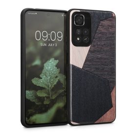   Husa kwmobile pentru Xiaomi Redmi Note 11 Pro Plus 5G, Lemn, Multicolor, 58100.06