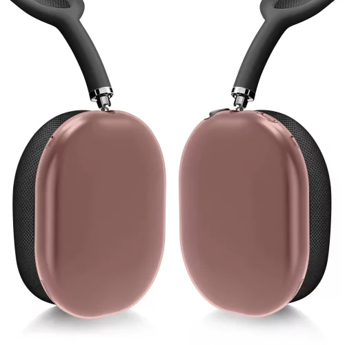 Husa pentru casti Apple AirPods Max, Kwmobile, Roz, Silicon, 54208.33