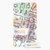 Bumper kwmobile pentru OPPO A76, Silicon, Transparent/Roz, 60042.01