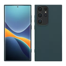   Husa kwmobile pentru Samsung Galaxy S23 Ultra, Silicon, Albastru, 60284.202