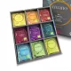 Set cadou ceai bio Creano Organic Herbal Tea, 27 plicuri, 9 sortimente, plante, fructe, condimente