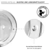 Pahar termic Creano Hummi, 250 ml, sticla borosilicata, perete dublu, decor colibri albastru