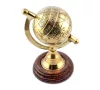 Glob decorativ Giftdeco GWB61, metal și lemn, 8,5 x 6,5 x 13 cm, stil glamour, minimalist, modern