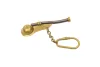 Breloc Giftdeco KEY-0133, alamă și cupru, 9 x 1,5 cm, stil nautic