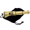 Lunetă Giftdeco T3P, alamă, sticlă și catifea, lungime 15 cm