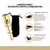 Lunetă Giftdeco T3P, alamă, sticlă și catifea, lungime 15 cm