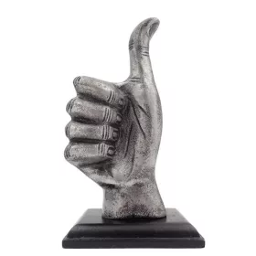   Figurină decorativa Giftdeco, aluminiu și lemn, 7 x 10 x 20 cm