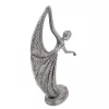 Figurină decorativa Divine Dekor, aluminiu, înălțime 28 cm