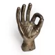 Figurină decorativa Giftdeco, aluminiu, înălțime 23 cm