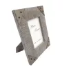 Ramă foto Giftdeco, pentru fotografie 10 x 15cm, lemn de mango și metal, 27,5 x 22,5 cm