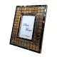 Ramă foto Giftdeco A-1638, pentru fotografie 10 x 15cm, lemn de mango și metal