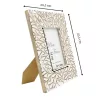 Ramă foto Giftdeco, pentru fotografie 15 x 10cm, lemn de mango, stil modern, scandinav, boho