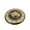 Magnet zodiacal Giftdeco, metal, diametru 6 cm