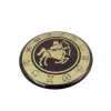 Magnet zodiacal Giftdeco, metal, diametru 6 cm