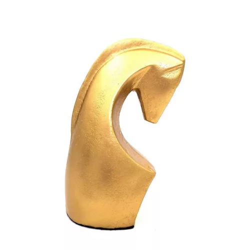 Figurină decorativa Giftdeco, alamă și aluminiu, înălțime 22 cm