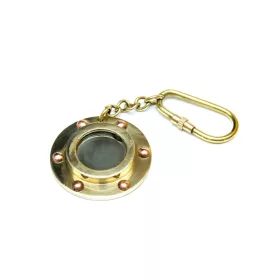   Breloc Giftdeco KEY-0134B, alamă, lungime 10,5 cm, diametru 5,5 cm, stil nautic