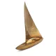 Machetă navala Giftdeco N-3045, aluminiu, 39 x 30 cm, stil nautic, minimalist, modern