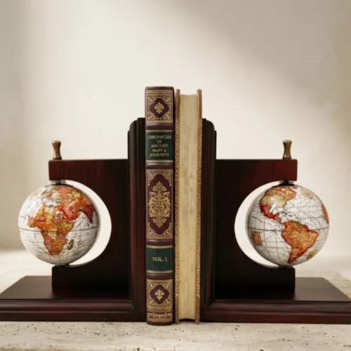 Globuri decorative Giftdeco NC2677C, suporturi de cărți, lemn și plastic, 15 x 11,5 x 17,5 cm