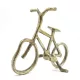 Machetă bicicleta Giftdeco MT209, alamă și metal